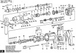 Bosch 0 601 179 042 Percussion Drill 240 V / GB Spare Parts